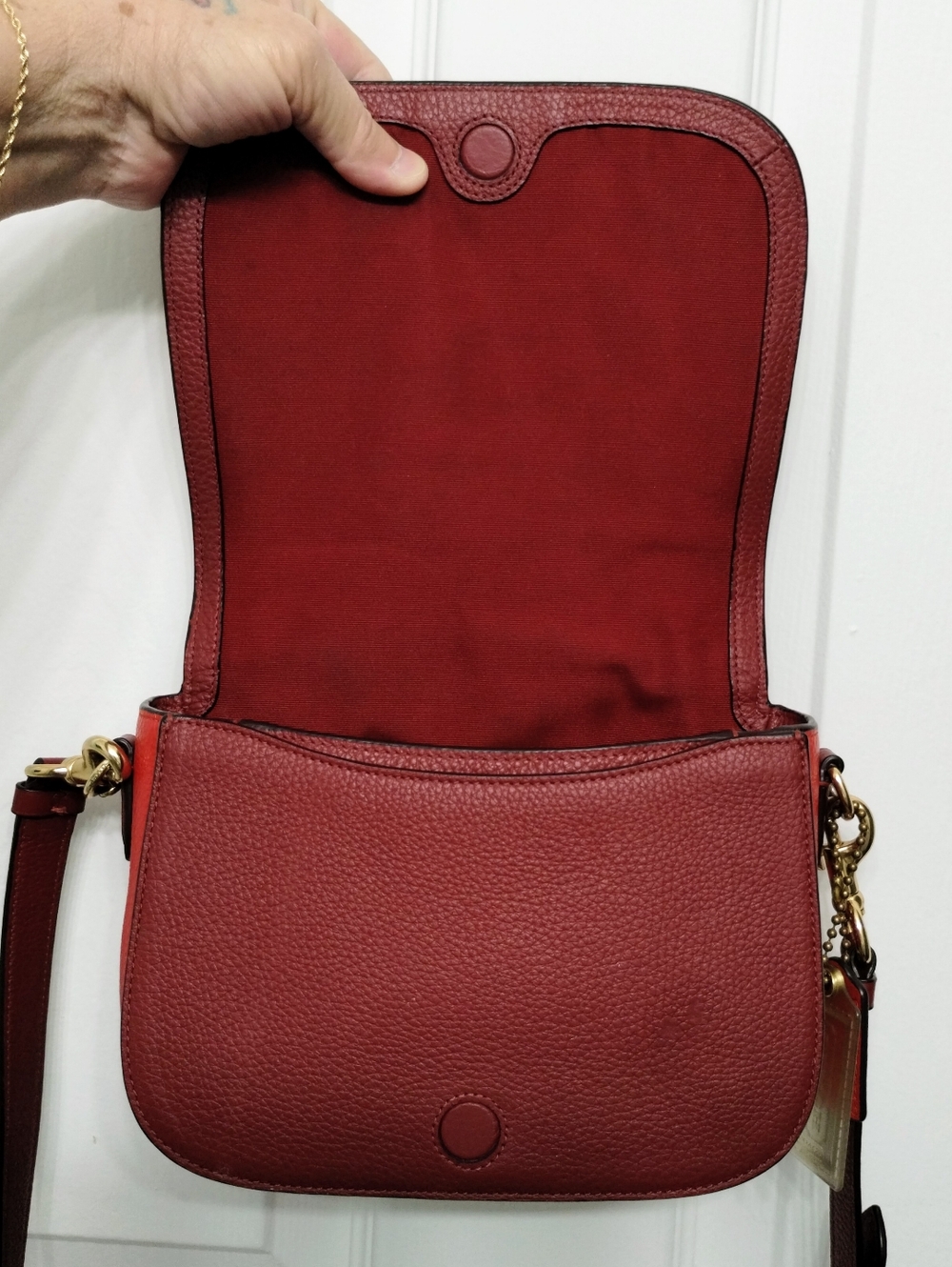 Coach Saddle Bag - Picture 9 of 12
